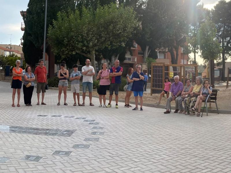 Nou analemàtic a Gandesa, Terra Alta
